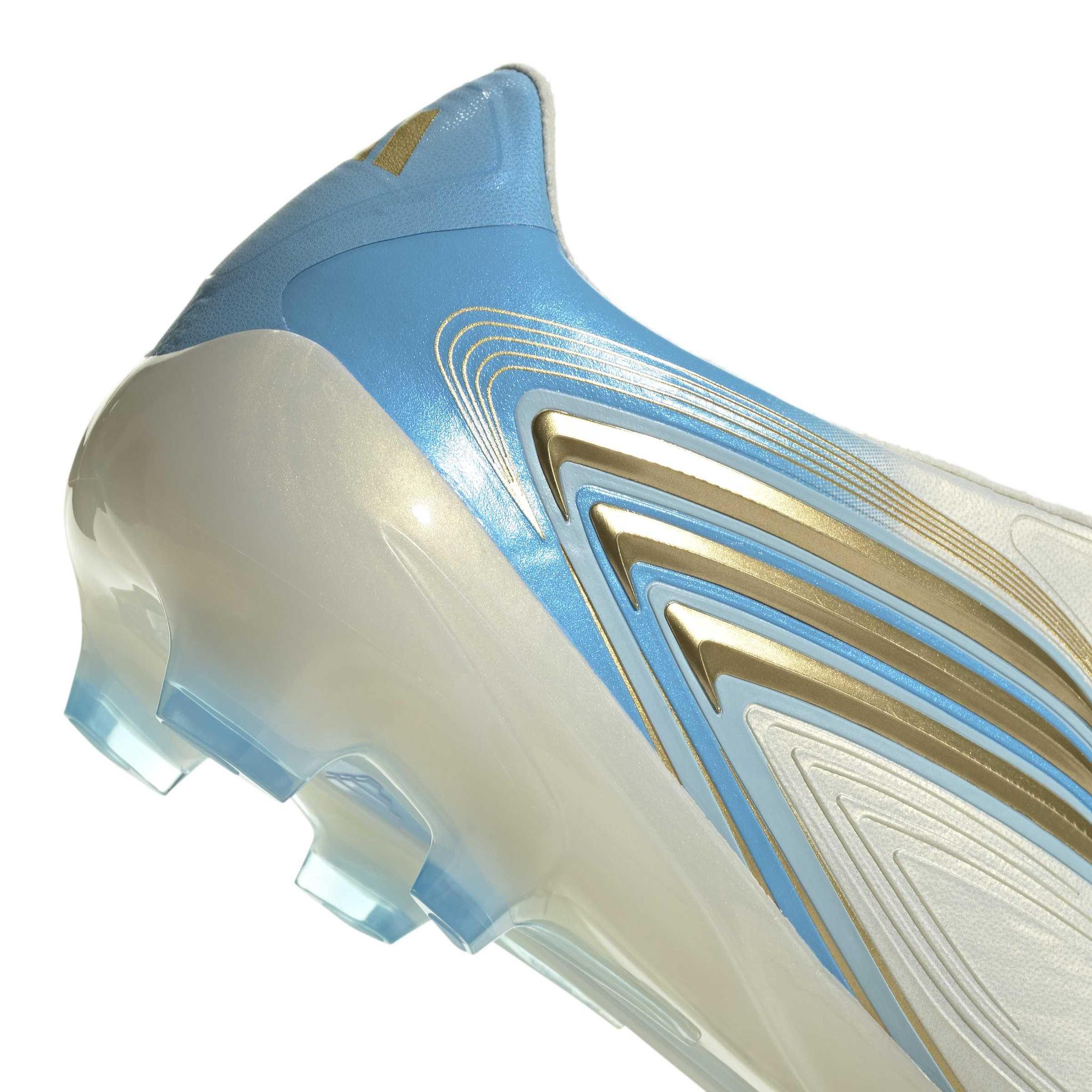 Adidas F50 Messi Pro FG Ivory/Blue - Image 8
