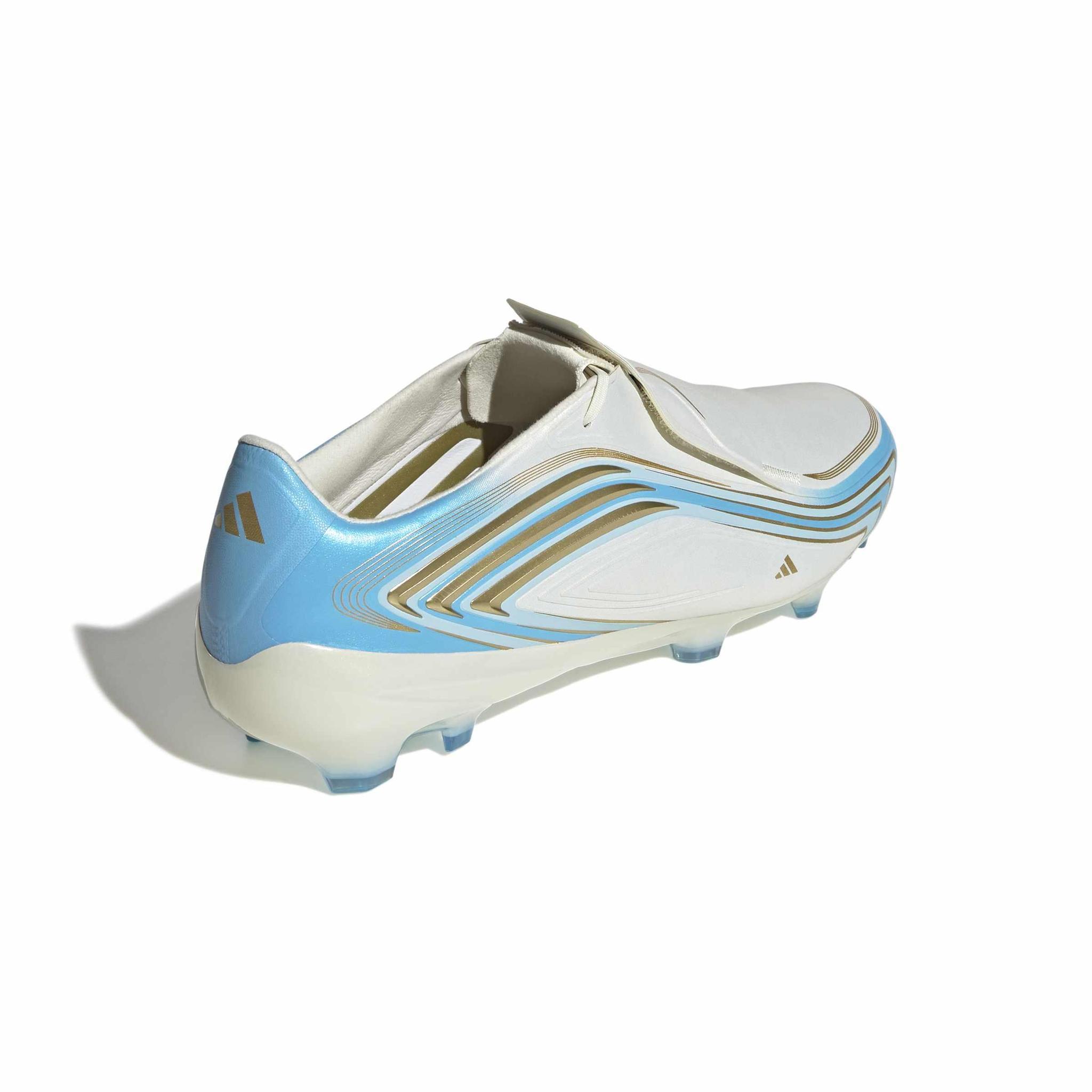 Adidas F50 Messi Pro FG Ivory/Blue - Image 7
